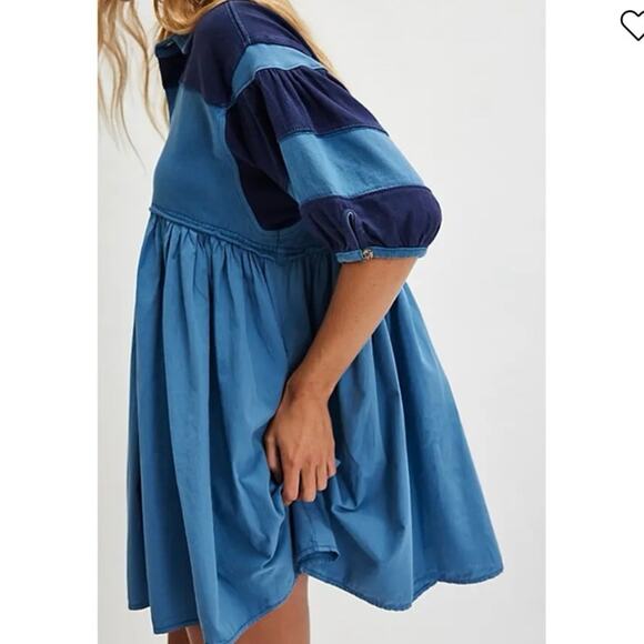 Free People Remi Rugby Mini Dress - Picture 3 of 9